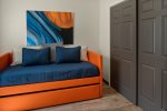 Guest bedroom with a twin and trundle
